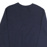 FILA Mens Blue & Red Crew Neck M Sweatshirt Cotton Pullover Sports Logo