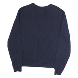 FILA Mens Blue & Red Crew Neck M Sweatshirt Cotton Pullover Sports Logo