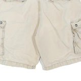 CARHARTT Mens Cargo Shorts Beige XL W38 Cotton Blend Durable Workwear