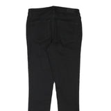 DKNY Womens Black Slim Skinny Denim Medium Woven W27 L27 Cotton Blend Jeans Zip