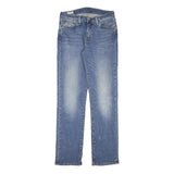 LEVI'S 510 Mens Jeans Blue Regular Slim Denim Medium W28 L31 Straight Zip Fit