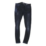 GUESS Womens Jeans Blue Slim Skinny Denim Dark W28 L27 Stretch Zip Pocket