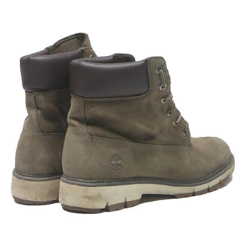 TIMBERLAND Mens Ankle Boots Brown Leather UK 7.5 Durable Outdoor Casual Footwear