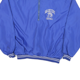 UNIFORMED EXPRESS Mens Blue Baseball Jacket XL Polyester Blend Plain Lightweight
