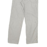 CARHARTT Mens Regular Beige Cotton Blend Zip Trousers W32 L32 Workwear Casual