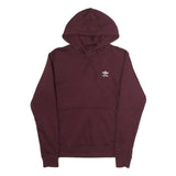 NIKE Mens Maroon Pullover Hoodie S Drawstring Hood Kangaroo Pocket Long Sleeve