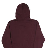 NIKE Mens Maroon Pullover Hoodie S Drawstring Hood Kangaroo Pocket Long Sleeve