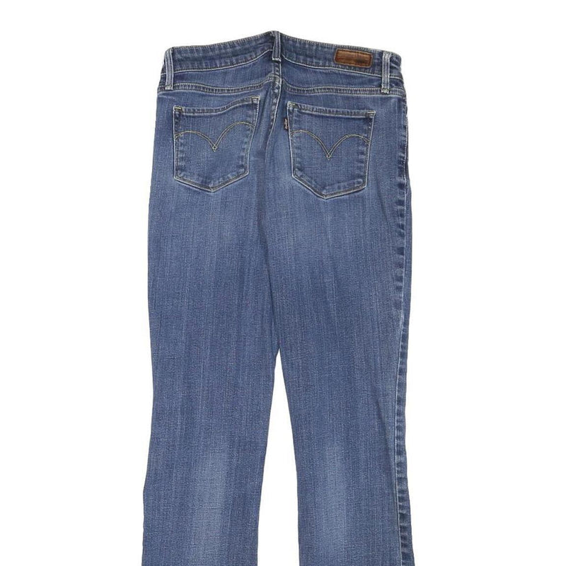 LEVI'S Womens Jeans Blue Regular Bootcut Denim Medium W26 L30 Classic Fit