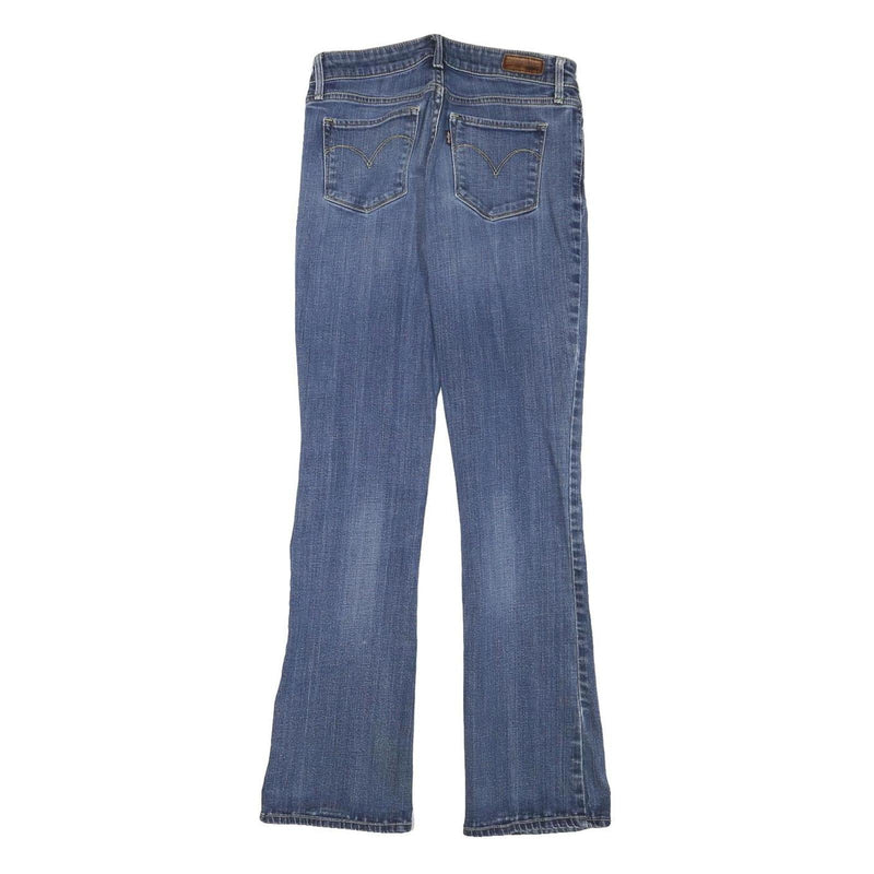 LEVI'S Womens Jeans Blue Regular Bootcut Denim Medium W26 L30 Classic Fit