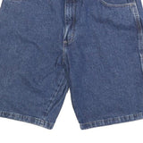 WRANGLER Mens Shorts Blue Denim Workwear Casual M W32 Pocket Utility