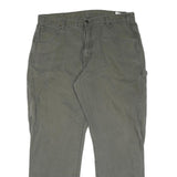 DICKIES Mens Regular Fit Straight Leg Denim Green W38 L32 Workwear Casual Jeans