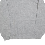 Womens Grey Auburn Crew Neck L Sweatshirt Cotton Blend Casual Cotton Sweat Top