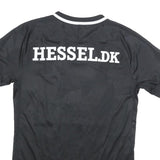 NIKE Mens Black FC Midtjylland Football Shirt S Short Sleeve Crew Neck Sports