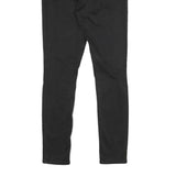 LEVI'S 721 High Rise Skinny Womens Black Slim Denim W29 L30 Ripped Knee Jeans