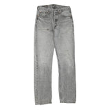 LEVI'S 501 Womens Jeans Regular Straight Denim Stone Wash W30 L34 Classic Fit