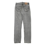 LEVI'S 501 Womens Jeans Regular Straight Denim Stone Wash W30 L34 Classic Fit