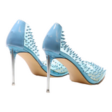 STEVE MADDEN Pump Heels Blue Synthetic Womens UK 5.5