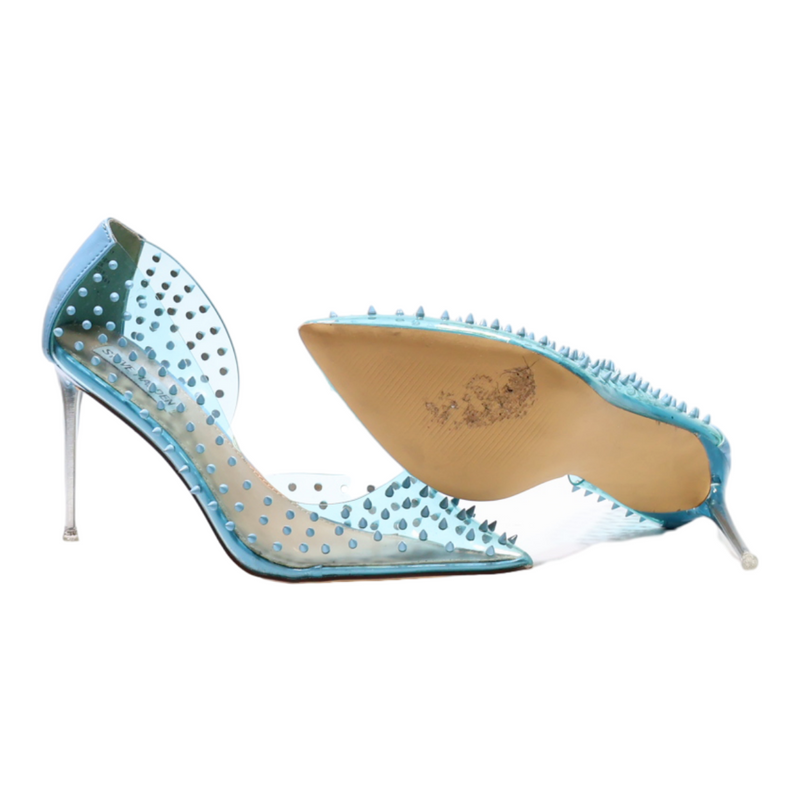 STEVE MADDEN Pump Heels Blue Synthetic Womens UK 5.5