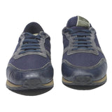 VALENTINO Trainers Mens Lace-Up Synthetic Navy Blue Brown UK 7 Casual Stylish