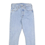 LEVI'S 501S Womens Slim Light Denim Jeans W24 L28 Classic Button Fly
