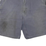 CARHARTT Mens Shorts Blue L W36 Cotton Blend Casual Workwear Pockets
