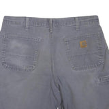 CARHARTT Mens Shorts Blue L W36 Cotton Blend Casual Workwear Pockets
