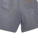 CARHARTT Mens Shorts Blue L W36 Cotton Blend Casual Workwear Pockets