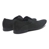 BATA Mens Black Leather Derby Shoes UK 10.5 Formal Smart Classic Footwear