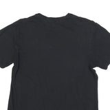 THE ROLLING STONES Mens Black North American Tour 1975 Graphic T-Shirt M Short