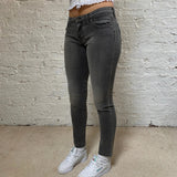 Tommy Hilfiger Jeans - 30W UK 8 Grey Cotton