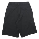 DICKIES Mens Shorts Black Casual Regular M W33 Workwear Durable Comfort
