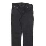 LEVI'S 511 Slim Mens Jeans Black Slim Skinny Denim Medium W30 L32 Zip