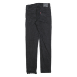 LEVI'S 511 Slim Mens Jeans Black Slim Skinny Denim Medium W30 L32 Zip