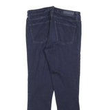 CALVIN KLEIN Womens Slim Blue Denim Jeans W28 L26 Zip Cotton Blend Classic Fit