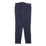 CALVIN KLEIN Womens Slim Blue Denim Jeans W28 L26 Zip Cotton Blend Classic Fit