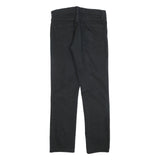 LEVI'S Mens Slim Black Jeans Denim W31 L32 Zip Classic