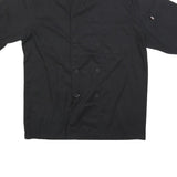 DICKIES Mens Black Workwear Shirt S Cotton Blend Durable Utility