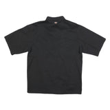 DICKIES Mens Black Workwear Shirt S Cotton Blend Durable Utility