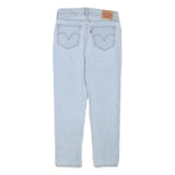 LEVI'S Womens Regular Fit Light Blue Denim Jeans W28 L26 Classic Zip Closure