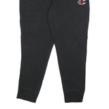 CHAMPION Mens Joggers Black L W32 L28 Slim Tapered Cotton Blend Casual