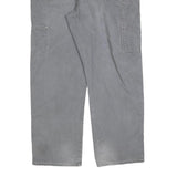 DICKIES Mens Jeans Grey Relaxed Straight Denim Medium W40 L30 Workwear Zip