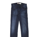LEVI'S Mens Jeans Blue Slim Skinny Denim Medium W24 L28 Stylish Classic Zip