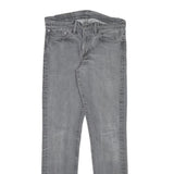 LEVI'S 511 Mens Jeans Grey Slim Skinny Denim Medium W28 L29 Classic Fit Zip