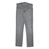 LEVI'S 511 Mens Jeans Grey Slim Skinny Denim Medium W28 L29 Classic Fit Zip