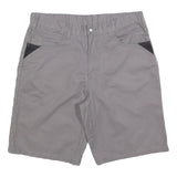 DICKIES Mens Grey Casual Cotton Blend Shorts M W34 Workwear Pockets