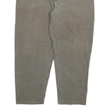 CARHARTT Womens Grey Relaxed Straight Denim Cotton Blend Medium W40 L28 Durable