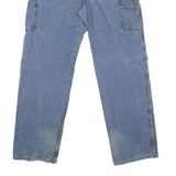 CARHARTT Mens Jeans Blue Regular Straight Denim Medium W34 L32 Workwear