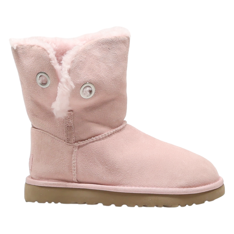 UGG Ankle Boots Pink Suede Womens UK 3