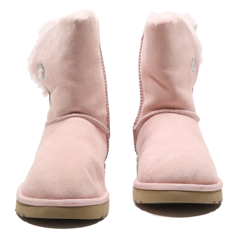 UGG Ankle Boots Pink Suede Womens UK 3