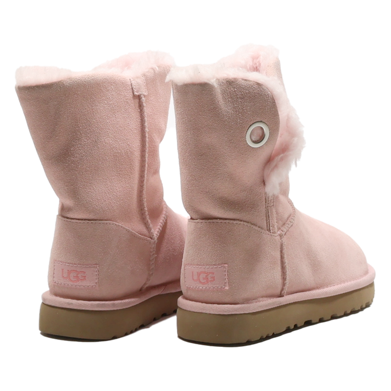 UGG Ankle Boots Pink Suede Womens UK 3